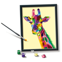                             Malování podle čísel CreArt Vtipná žirafa                        