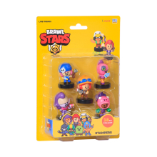                             Figurky Brawl Stars 5 pack série 1 s razítky                        