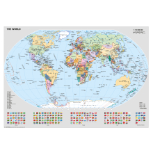                             Puzzle Politická mapa světa 1000 dílků                        