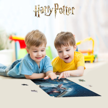                             Puzzle 3D Harry a Ron let nad Bradavicemi 300 dílků                        