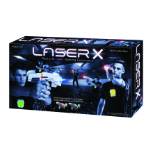                             Pistole Laser X na infračervené paprsky sada pro 2 hráče                        