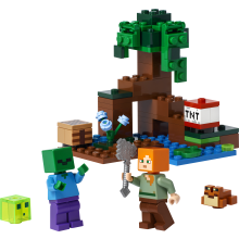                             LEGO® Minecraft® 21240 Dobrodružství v bažině                        