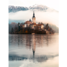                             Puzzle Jezero Bled, Slovinsko 1500 dílků                        