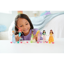                             Disney princezny sada 6ks malých panenek na čajovém dýchánku                        