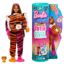                             Barbie cutie reveal Barbie džungle - tygr                        