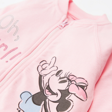                             Novorozenecká mikina Minnie- růžová                        