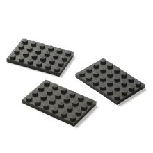                             LEGO organizér se třemi zásuvkami - tmavě šedá                        
