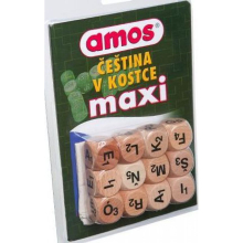                             Amos jazyková hra-velké kostky                        