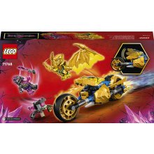                             LEGO® NINJAGO® 71768 Jayova zlatá dračí motorka                        