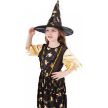                             Dětský kostým zlatá čarodějnice (S)                        