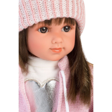                             Llorens 53528 SARA - realistická panenka s měkkým                        