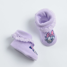                             Novorozenecké ponožky Minnie- fialové                        