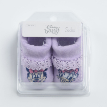                             Novorozenecké ponožky Minnie- fialové                        