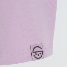                             Basic tričko s krátkým rukávem- fialové                        