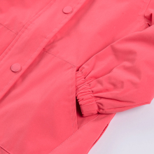                             Dívčí kabát s kapucí- růžový                        
