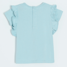                             Tričko s krátkým rukávem- světle modré                        