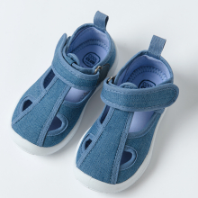                             Sandály na suchý zip- modré                        