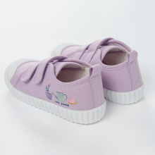                             Barefoot tenisky na suchý zip- fialové                        