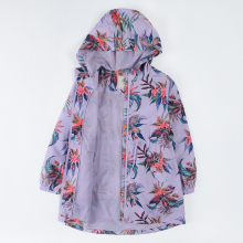                             Dívčí kabátek s kapucí- fialový                        
