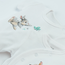                             Novorozenecký set Bambi z organické bavlny- béžový                        