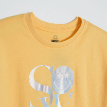                             Tričko s krátkým rukávem Smiley World- žluté                        