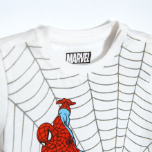                             Set trička s krátkým rukávem a šortek Spiderman- bílá, modrá                        