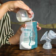                             Sáčky na uchování mateřského mléka Baboo 25 ks                        