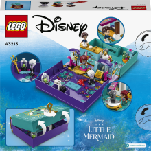                            LEGO® Disney 43213 Malá mořská víla a její pohádková kniha                        