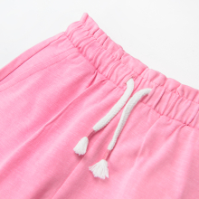                             Bavlněné šortky- růžové                        