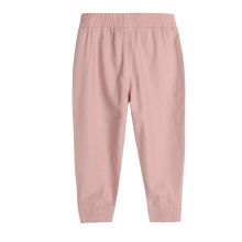                             Kalhoty s elastickým pasem a gumou kolem kotníků- růžové                        