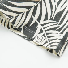                             Vzorované šortky s elastickým pasem- šedé                        