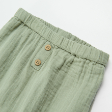                             Novorozenecké lehké kalhoty- zelené                        