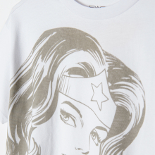                             Tričko s krátkým rukávem a potiskem Wonder Woman- bílé                        