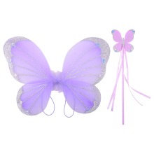                             Motýlí křídla s hůlkou 35 cm                        