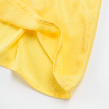                             Šaty na ramínka- žluté                        
