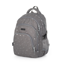                             Studentský batoh - Oxy Scooler šedý geometric                        