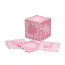                             Hrací podložka pěnové puzzle MoMi ZAWI růžová                        