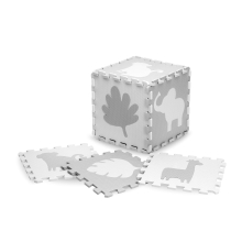                             Hrací podložka pěnové puzzle MoMi ZAWI šedá                        