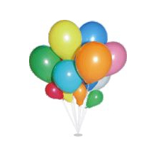                             Balónky Koule - směs kulatých balónků                        