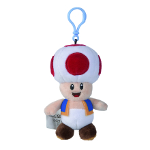                             Plyšová klíčenka Super Mario, 12,5 cm, 5 druhů                        