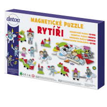                             Magnetické puzzle rytíři                        