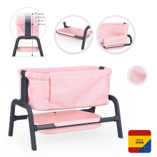                             Postýlka Maxi Cosi světle růžová pro panenky                        