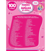                             Panenka Adélka 100 vět, 42 cm                        