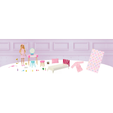                             Barbie ložnice s panenkou                        