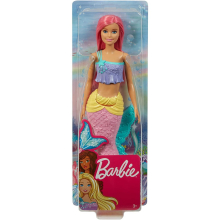                             Barbie Panenka Mořská panna Dreamtopia                        