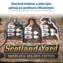                             Stolní hra Scotland Yard Sherlock Holmes                        
