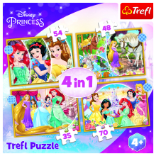                             Puzzle Princezny 4v1                        