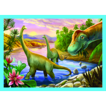                             Puzzle Unikátní dinosauři 4v1                        