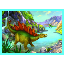                             Puzzle Unikátní dinosauři 4v1                        