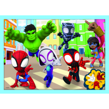                             Puzzle Spidey a jeho úžasní přátelé 4v1                        
